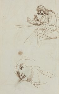 Hahmotutkimukset [kääntöpuoli] tekijältä George Romney