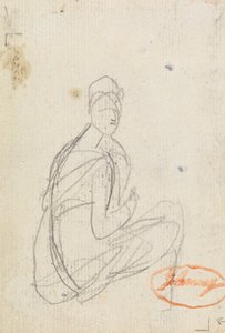 Figure Study of a Woman tekijältä George Romney