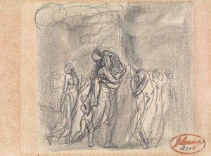 Pakeneva hahmoryhmä tekijältä George Romney