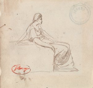Miehen pää tekijältä George Romney