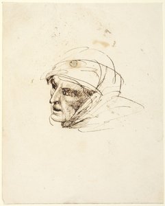 Naisen pää tekijältä George Romney