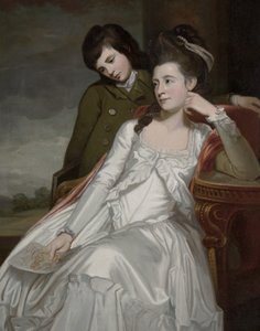 Jane, Gordonin herttuatar ja hänen poikansa George tekijältä George Romney
