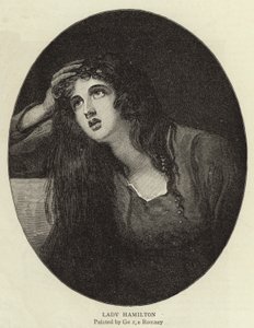 Lady Hamilton tekijältä George Romney