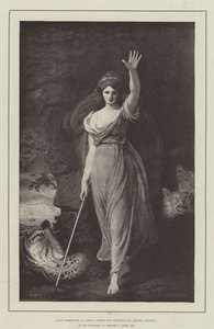 Lady Hamilton kuin Circe tekijältä George Romney
