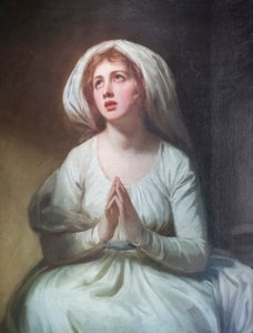 Lady Hamilton rukouksessa tekijältä George Romney