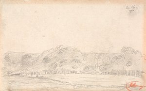 Maisema, mahdollisesti Eartham tekijältä George Romney
