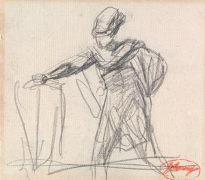 Mies (tunnistamaton kohde) tekijältä George Romney