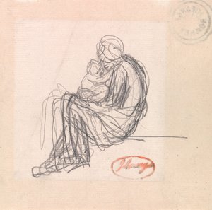 Äiti ja lapsi tekijältä George Romney