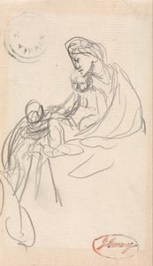 Äiti ja lapset tekijältä George Romney