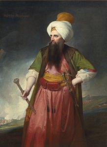 Edward Wortley Montagun muotokuva 1713-1776 tekijältä George Romney