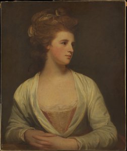 Naisten muotokuva, jonka sanotaan esittävän Emily Bertie Pottia (kuollut 1782) tekijältä George Romney