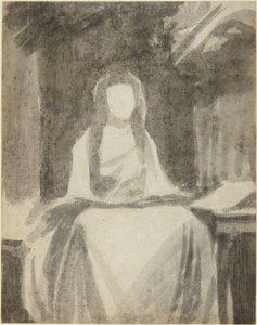 Lady Hamiltonin muotokuvaluonnos Pyhänä Ceciliana tekijältä George Romney