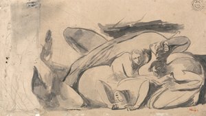 Vankilakohtaus tekijältä George Romney