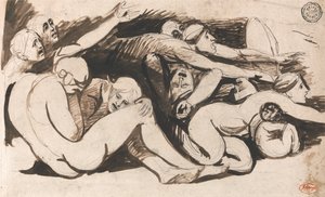 Vankilakohtaus tekijältä George Romney