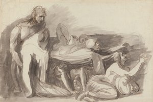 Vankilakohtaus tekijältä George Romney
