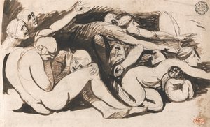 Vankilakohtaus tekijältä George Romney