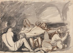Vankilakohtaus tekijältä George Romney