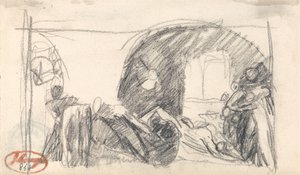 Vankilakohtaus tekijältä George Romney