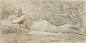 Makaava naisalastonkuva tekijältä George Romney