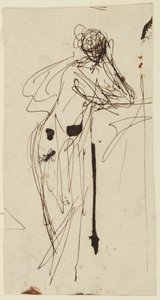 Seisova naishahmo tekijältä George Romney