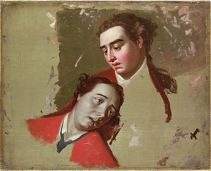 Tutkimus kenraali Wolfen kuolemasta Quebecissä, 1762-63 tekijältä George Romney