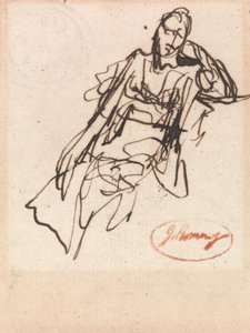 Tutkimus istuvasta naisesta tekijältä George Romney