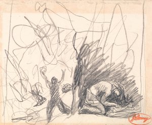 Perditan hylkääminen ja pelastaminen elokuvasta "Talven tarina". tekijältä George Romney
