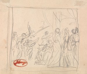 Krokettiottelu meni pieleen tekijältä George Romney
