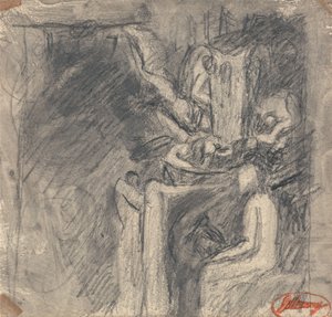 Kristuksen kiusaus tekijältä George Romney