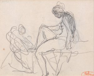 Kaksi lukua: Dianan kylpyä varten tekijältä George Romney