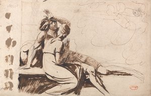 Kaksi rakastajaa (Mies herää unesta) tekijältä George Romney