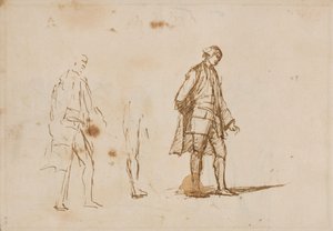 Kaksi tutkimusta mieshahmosta tekijältä George Romney