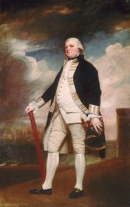 Vara-amiraali George Darby (noin 1720-1790). tekijältä George Romney