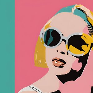 Glamorous Gaze, 21. vuosisata (maalaus) tekijältä George Rosaly