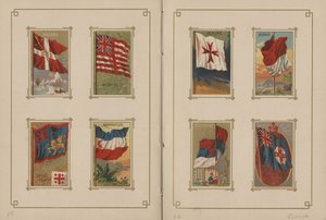 Kaikkien kansakuntien ja Amerikan yhdysvaltojen osavaltioiden ja alueiden liput - Sivut 19 ja 20, 1887