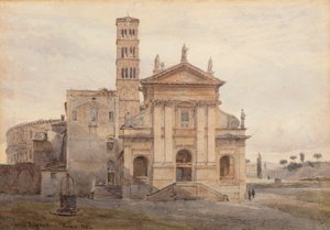 Pyhän Francesca Romanan basilika, Rooma tekijältä George Samuel Elgood