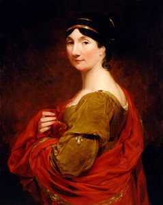 Frederika, Mansfieldin kreivitär (öljy kankaalle)
