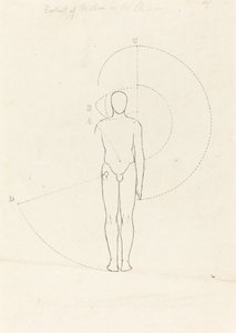 Liikkeen laajuus, yksi hahmo tekijältä George Scharf after John Flaxman
