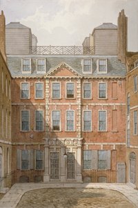 Beaufort Buildings, Strand, Westminster, Lontoo, c1810 tekijältä George Shepherd