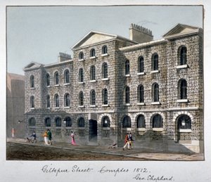 Giltspur Street Compter, Lontoon kaupunki, 1812. tekijältä George Shepherd