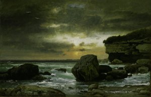 Marine, n. 1874-75 tekijältä George Snr. Inness