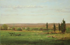 Eagleswoodin lähellä, 1869 tekijältä George Snr. Inness