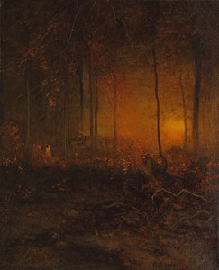 Watching the Sun Glow, 1887
