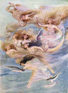 Perseus: Queen Galatea (väri litho)