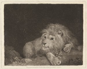 Leijona [makaava leijona] tekijältä George Stubbs