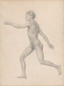 Figura Humana, Vista Lateral, Não Dissecada (Estudo Concluído para a Tabela VIII) finlandês tekijältä George Stubbs