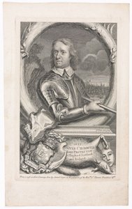 ?1653 Oliver Cromwell Englannin Skotlannin ja Irlannin suojelija? tekijältä George Vertue