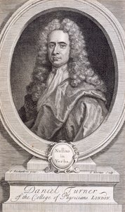 Daniel Turner, MD, LRCP, lääkäri, 1717 tekijältä George Vertue