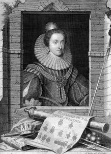 Elisabet Böömilainen, 1700-1750. tekijältä George Vertue