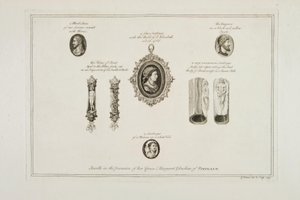 Jalokivet hänen armonsa Margaret Portlandin herttuattaren hallussa, 1749